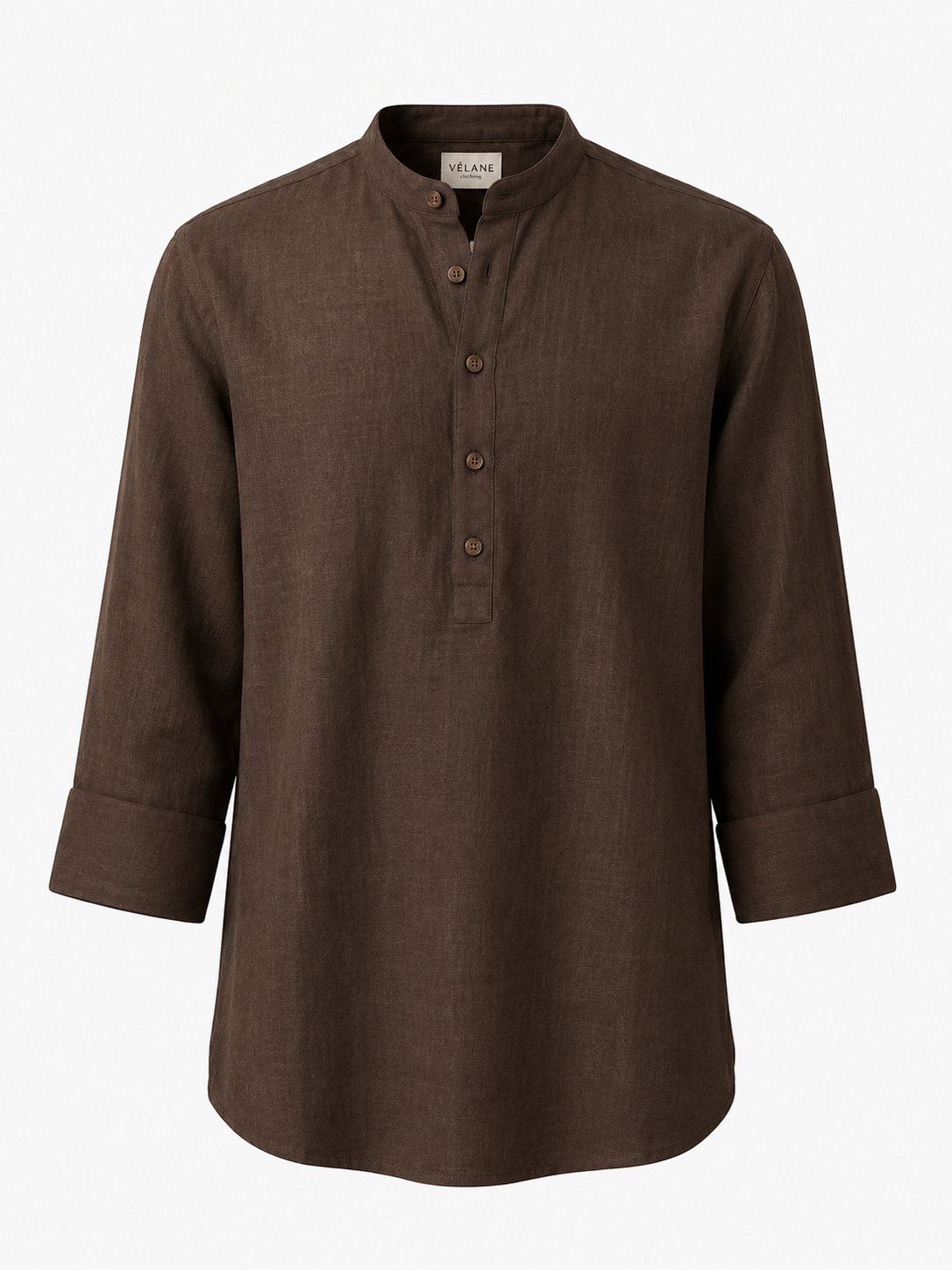 Chemise ALTO VÉLANE manche 3/4 en Lin